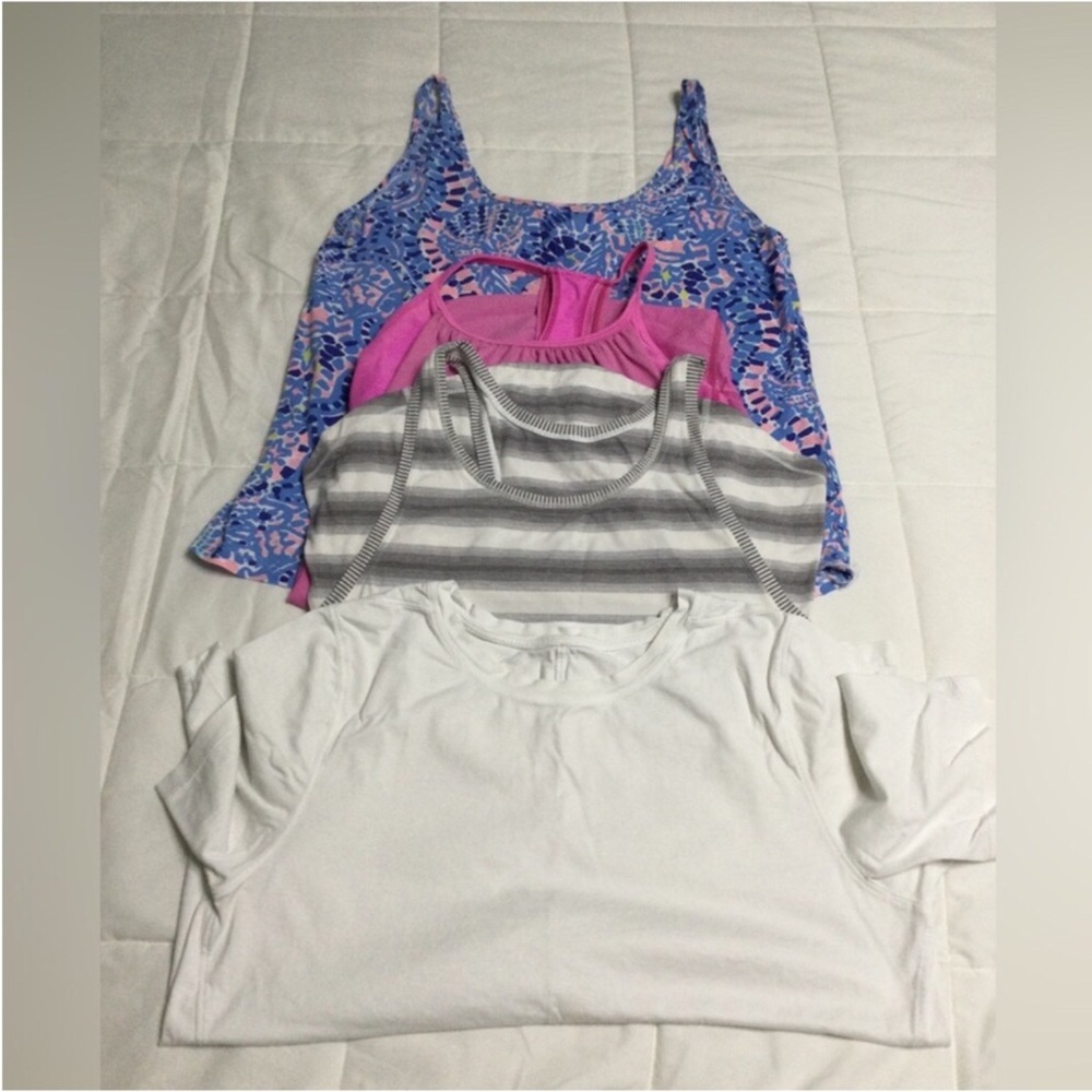 Lululemon Athletica Lilly Pulitzer Tank Bundle